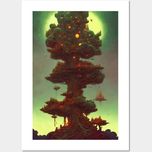 Home in the Old Growth Forest Posters and Art